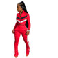 Womens Matching Pants Sets Color Matching Fashion Casual Two-Piece Suit