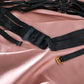 Girdle Hollow Suspenders Steel Ring Lingerie Three-piece Set