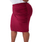 Matching Short Skirt Sets Women's Printed Top Irregular Skirt Set