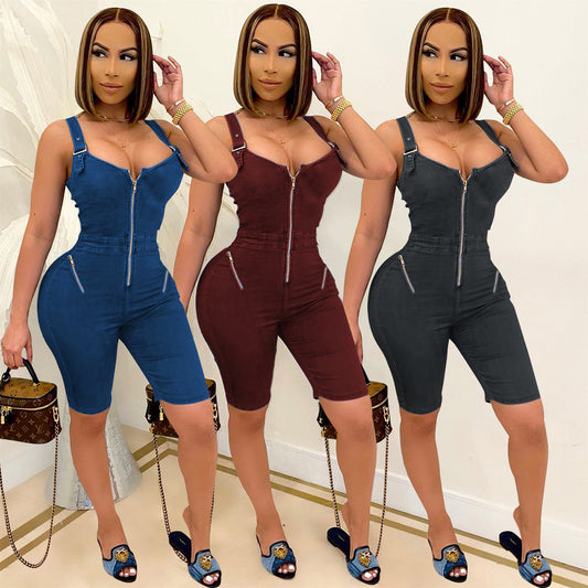 Womens OnePiece Elegant Strap Backless Jumpsuit For Women