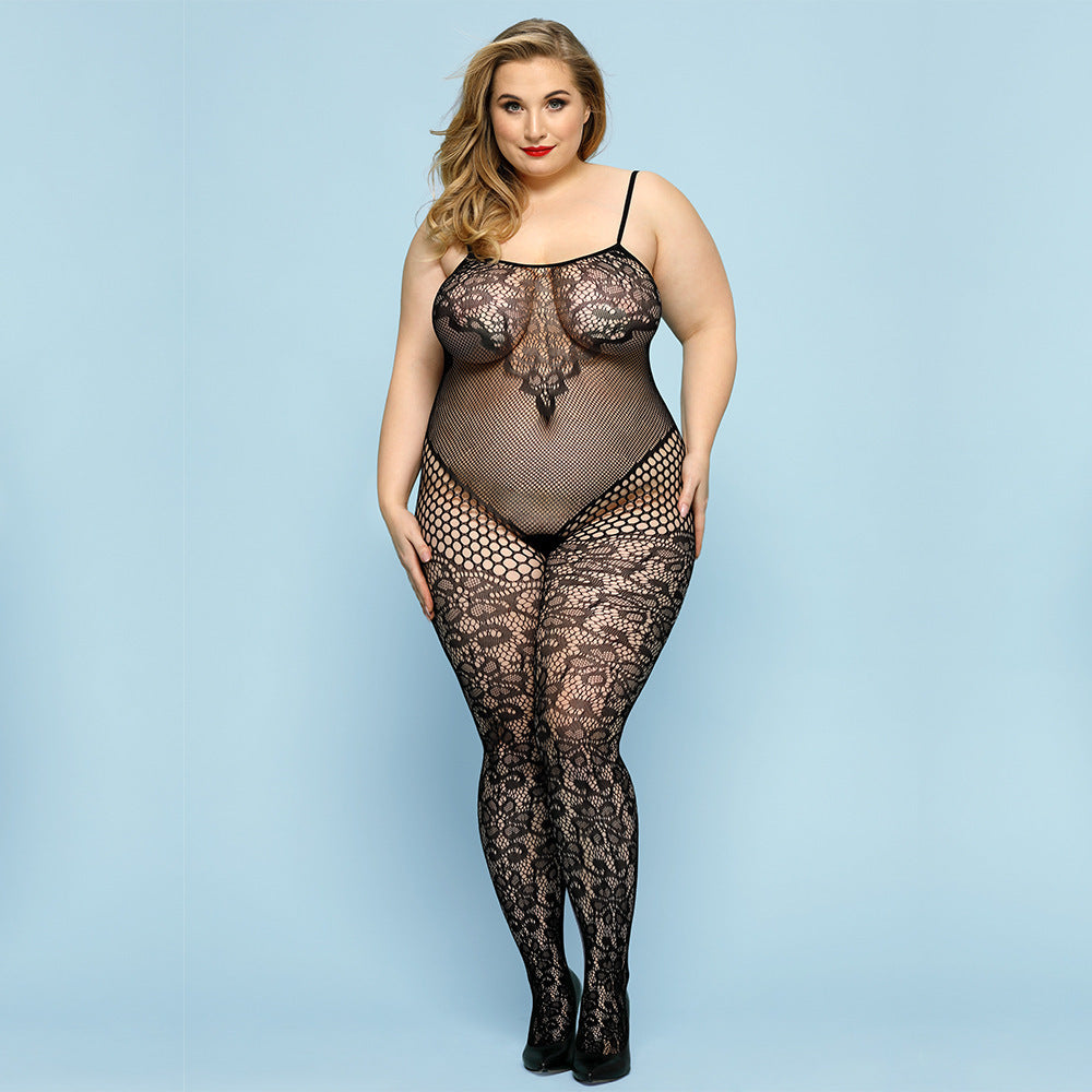 XL Fat MM Sexy Net Clothes Sexy Lingerie