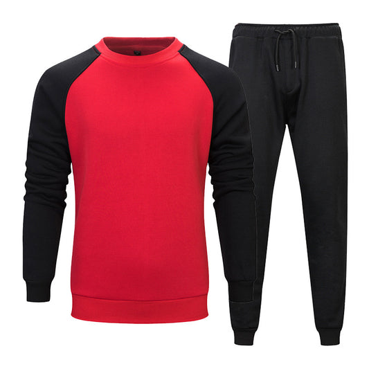 Mens Matching Pants Sets Two-piece Men's Autumn And Winter Sports Sweater