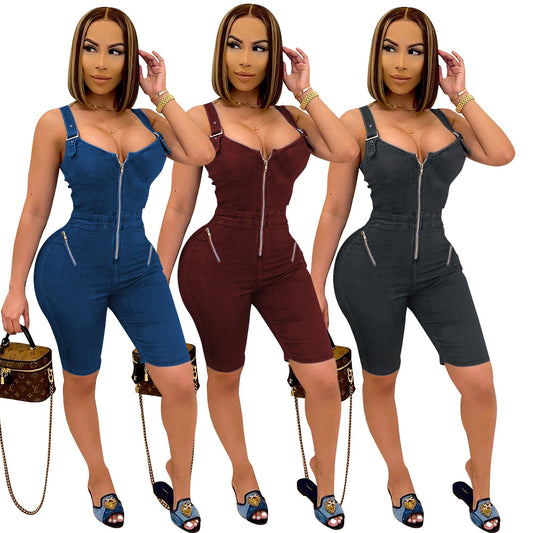 Womens OnePiece Elegant Strap Backless Jumpsuit For Women