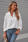 Womens Shirts Long Sleeve Lapel Shirt Polka Dot Chiffon Cardigan Top