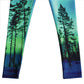 Yoga Pants & Leggings Ladies Fashion Thin Tree Print Starry Leggings