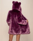 Coats & Jackets Faux Fur Coats Women Warm Long Sleeve Hooded Outwear